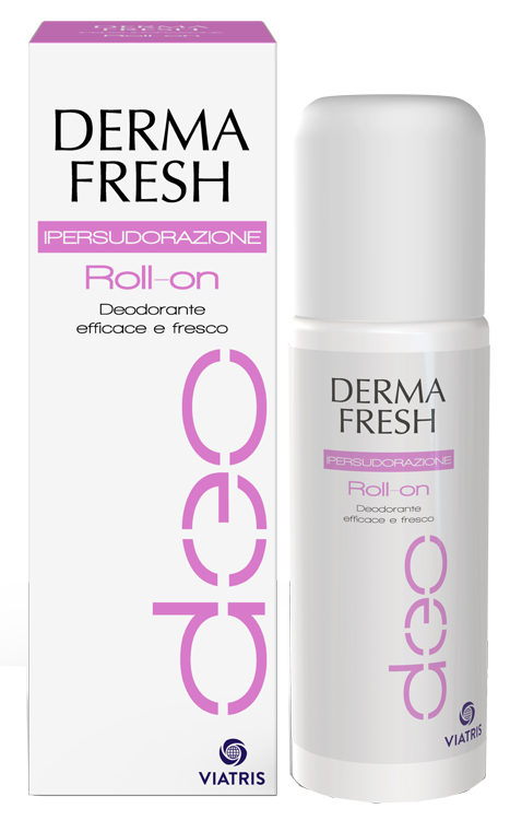 DERMAFRESH IPERSUDORAZIONE ROLL ON DEODORANTE 75 ML - Farmacia Del Monaco