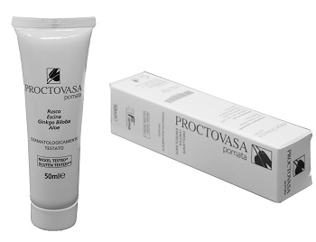 CREMA ANTIEMORROIDALE PROCTOVASA 50 ML - Farmacia Del Monaco