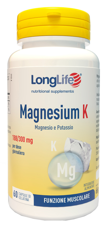 LONGLIFE MAGNESIUM K 60 CAPSULE - Farmacia Del Monaco
