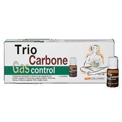 TRIOCARBONE GAS CONTROL 7 FLACONCINI 10 ML - Farmacia Del Monaco