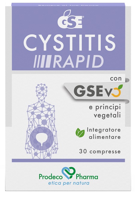 GSE CYSTITIS RAPID 30 COMPRESSE - Farmacia Del Monaco