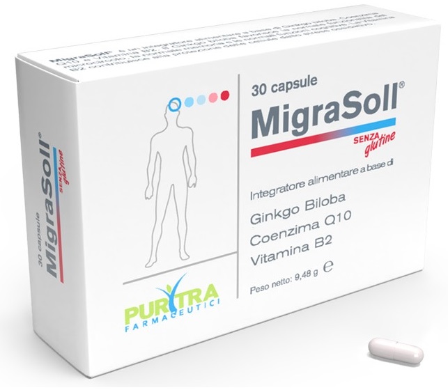 MIGRASOLL 30 CAPSULE - Farmacia Del Monaco
