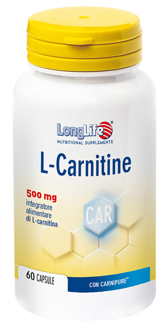LONGLIFE L-CARNITINE 60 CAPSULE DI GELATINA DA 960 MG - Farmacia Del Monaco