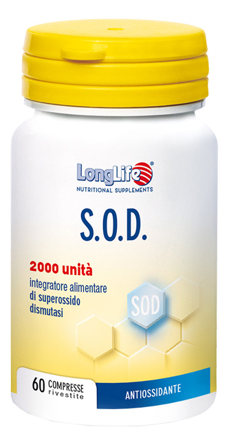 LONGLIFE SOD 2000 60 COMPRESSE RIVESTITE - Farmacia Del Monaco