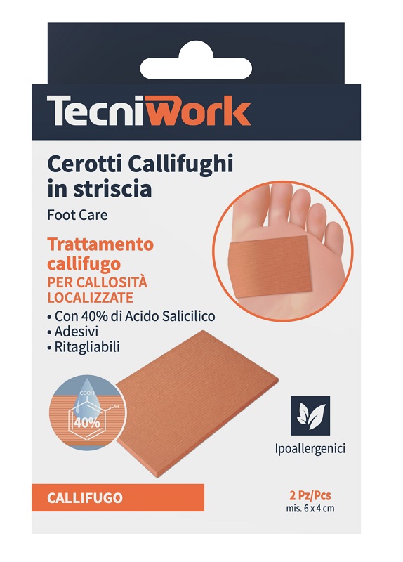 CEROTTI CALLIFUGHI IN STRISCIA CONFEZIONE DA 2 PEZZI - Farmacia Del Monaco