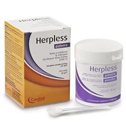 HERPLESS POLVERE BARATTOLO 30 G CON MISURINO - Farmacia Del Monaco