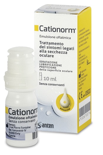 GOCCE OCULARI CATIONORM MULTIDOSE 10 ML - Farmacia Del Monaco