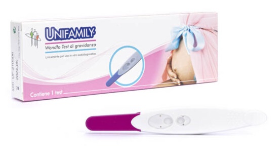 TEST DI GRAVIDANZA UNIFAMILY 1 PEZZO - Farmacia Del Monaco