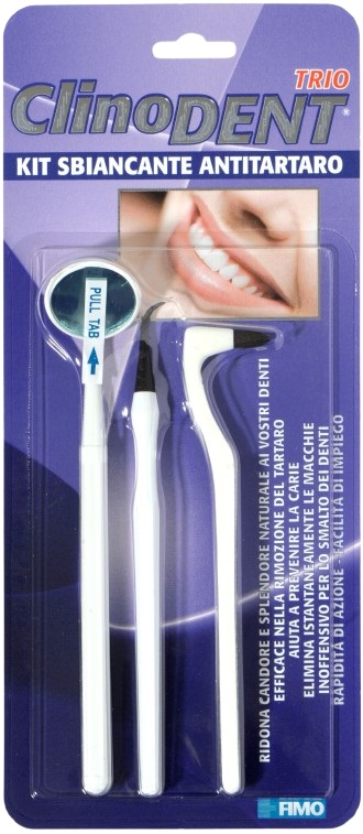 CLINODENT TRIO SBIANCANTE ANTI TARTARO - Farmacia Del Monaco