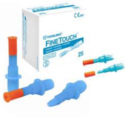 LANCETTE PUNGIDITO FINETOUCH 23 GAUGE 25 PEZZI - Farmacia Del Monaco
