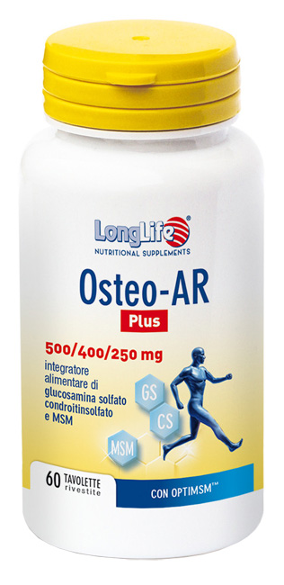 LONGLIFE OSTEO-AR PLUS 60 TAVOLETTE RIVESTITE - Farmacia Del Monaco
