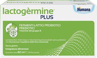 LACTOGERMINE PLUS FERMENTI LATTICI 10 FLACONCINI - Farmacia Del Monaco