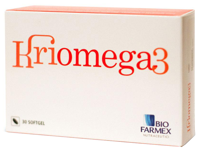 KRIOMEGA 3 30 CAPSULE SOFTGEL - Farmacia Del Monaco