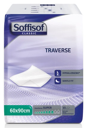 TRAVERSA PER INCONTINENZA SOFFISOF CLASSIC 60X90 15 PEZZI - Farmacia Del Monaco