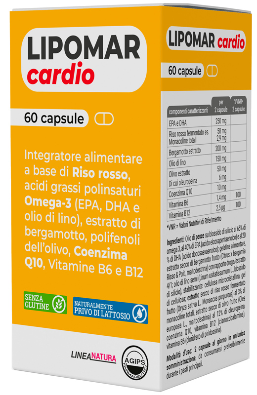 LIPOMAR CARDIO 60 CAPSULE - Farmacia Del Monaco