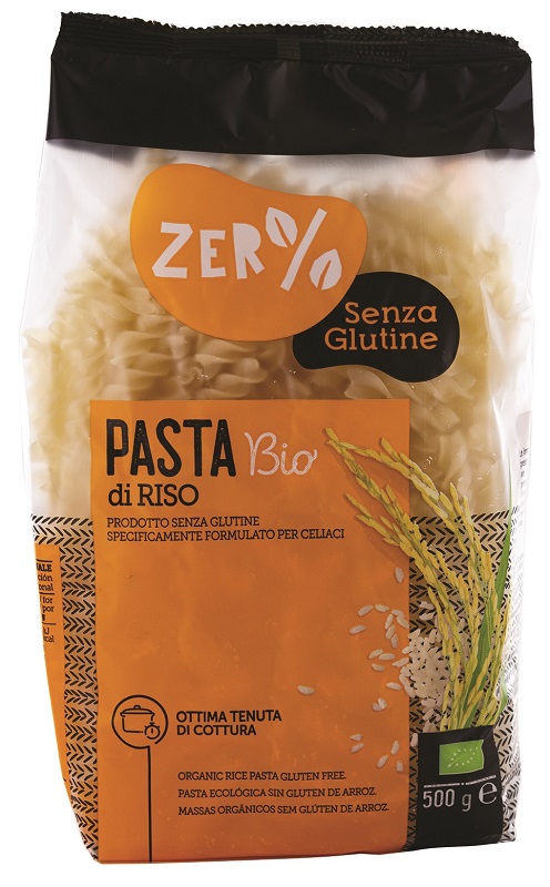 ZERO% GLUTINE PASTA RISO FUSILLI SENZA GLUTINE BIO 500 G - Farmacia Del Monaco