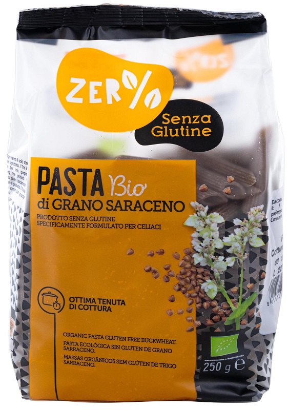 ZERO% GLUTINE PENNE GRANO SARACENO INTEGRALE 250 G - Farmacia Del Monaco