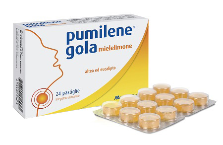 PUMILENE GOLA MIELE LIMONE 24 PASTIGLIE - Farmacia Del Monaco