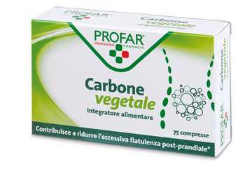 PROFAR CARBONE VEGETALE 75 COMPRESSE - Farmacia Del Monaco