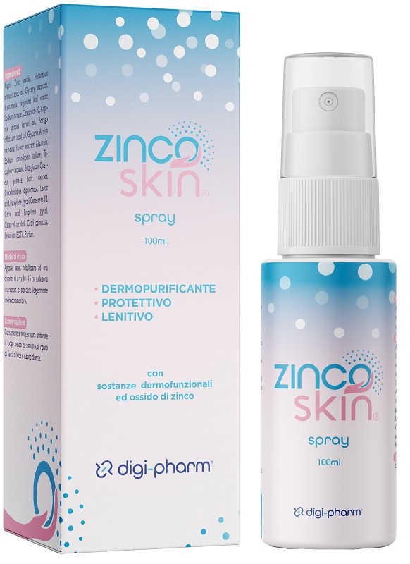 ZINCO SKIN SPRAY 100 ML - Farmacia Del Monaco