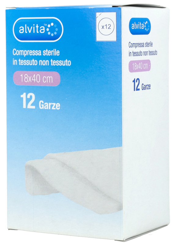 GARZA COMPRESSA TNT 18X40CM 12 PEZZI - Farmacia Del Monaco