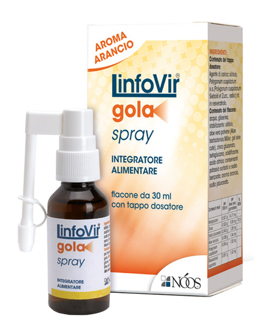 LINFOVIR GOLA SOLUZIONE ISOTONICA SPRAY 30 ML - Farmacia Del Monaco