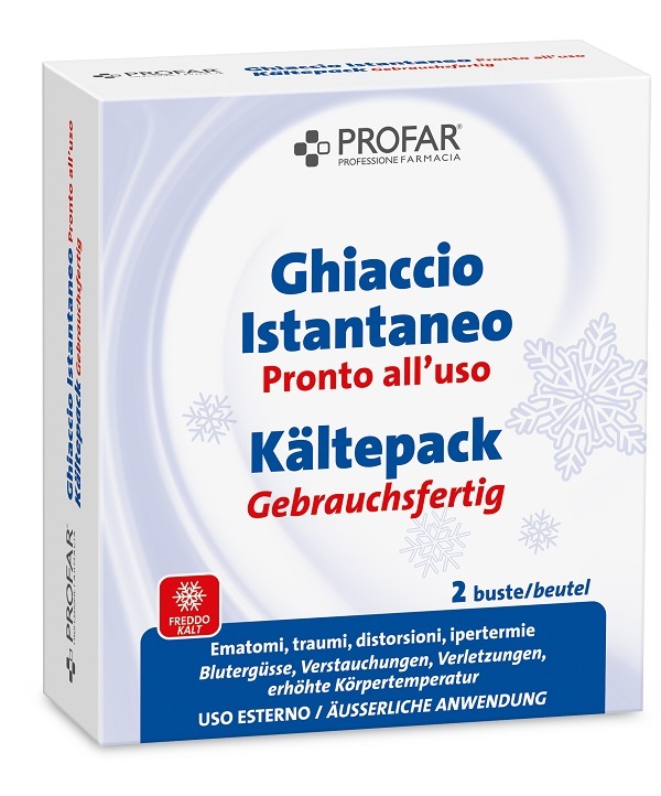 GHIACCIO ISTANTANEO 2 BUSTE PROFAR - Farmacia Del Monaco