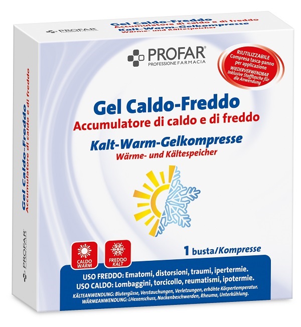 GEL CALDO-FREDDO 1 BUSTA 11X26,5 CM PROFAR - Farmacia Del Monaco