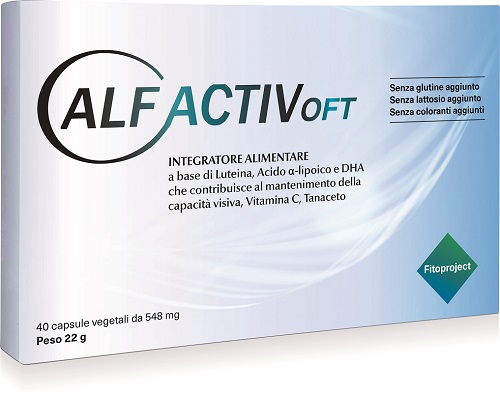 ALFACTIV OFT 40 CAPSULE DA 549 MG - Farmacia Del Monaco