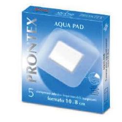 GARZA COMPRESSA PRONTEX AQUA PAD 10X8CM 5 PEZZI - Farmacia Del Monaco
