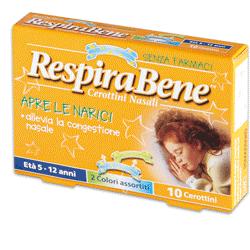 RESPIRABENE CEROTTO NASALE BAMBINO 30 PEZZI - Farmacia Del Monaco