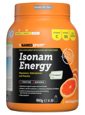 ISONAM ENERGY ORANGE POLVERE 480 G - Farmacia Del Monaco