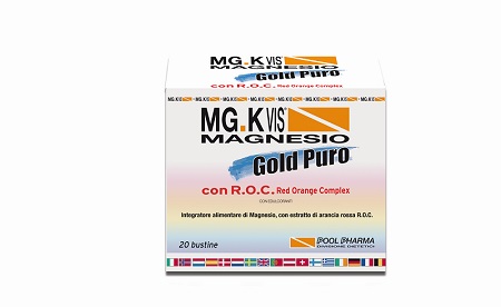 MGK VIS MAGNESIO GOLD PURO 20 BUSTE - Farmacia Del Monaco
