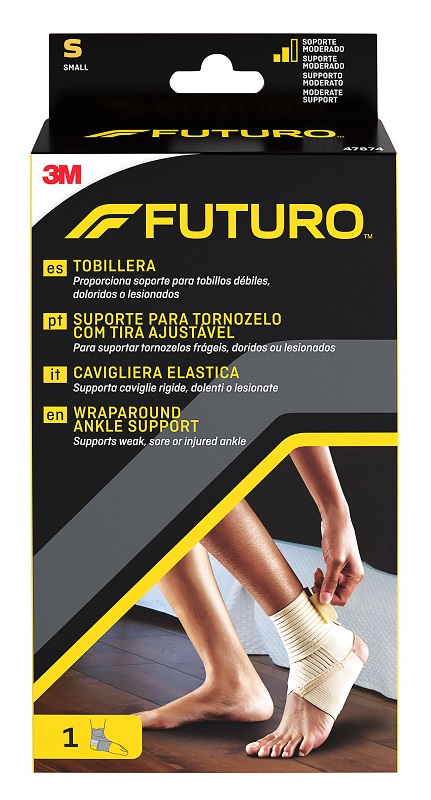 CAVIGLIERA ELASTICA FUTURO SMALL DIMENSIONE 18/20,5CM - Farmacia Del Monaco
