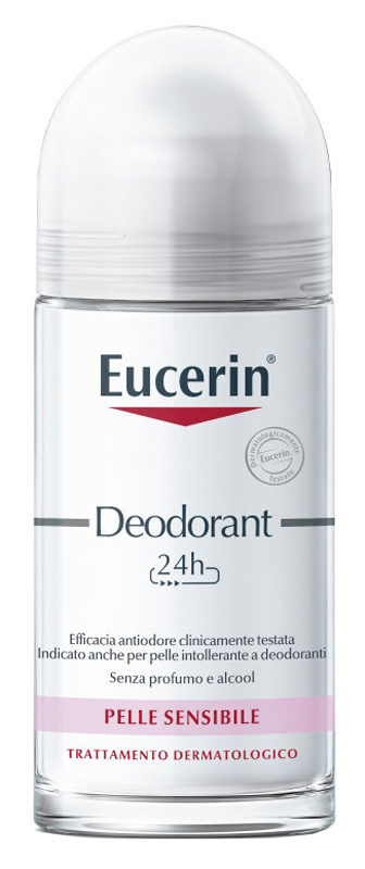 EUCERIN DEODORANTE ROLL-ON PELLI SENSIBILI 50 ML - Farmacia Del Monaco