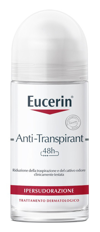 EUCERIN DEODORANTE ANTITRASPIRANT ROLL-ON 50 ML - Farmacia Del Monaco