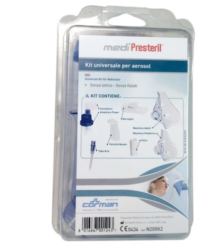 KIT NEBULIZZAZIONE MEDIPRESTERIL UNIVERSALE - Farmacia Del Monaco