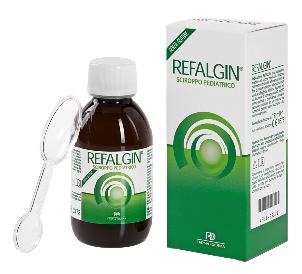 REFALGIN SCIROPPO PEDIATRICO 150 ML - Farmacia Del Monaco