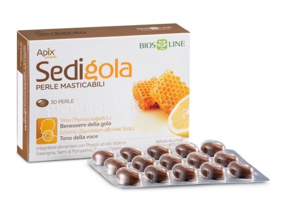 SEDIGOLA PERLE MASTICABILI 30 PERLE - Farmacia Del Monaco