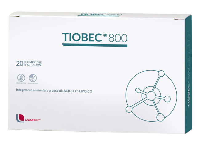 TIOBEC 800 20 COMPRESSE FAST-SLOW 36 G - Farmacia Del Monaco