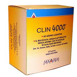 CLIN 4000 LASSATIVO 30 BUSTINE MONOUSO 10 G SENZA ZUCCHERO - Farmacia Del Monaco