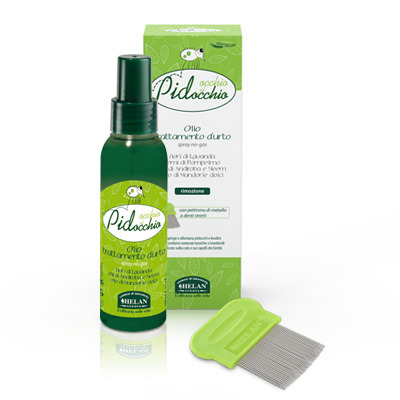 HELAN OCCHIO AL PIDOCCHIO OLIO SPRAY 100 ML + PETTININO - Farmacia Del Monaco