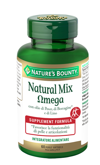 NATURAL MIX OMEGA 60 PERLE - Farmacia Del Monaco