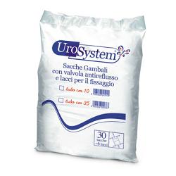 SACCA DI DRENAGGIO DA GAMBA PER INCONTINENZA UROSYSTEM TUBO 10 CM 30 PEZZI - Farmacia Del Monaco