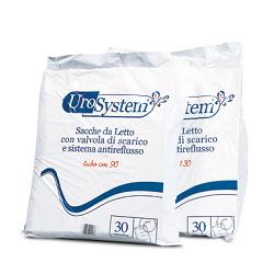 SACCA DI DRENAGGIO DA LETTO PER INCONTINENZA UROSYSTEM TUBO 90 CM CON SCARICO 30 PEZZI - Farmacia Del Monaco
