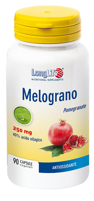 LONGLIFE MELOGRANO 40% 90 CAPSULE VEGETALI - Farmacia Del Monaco