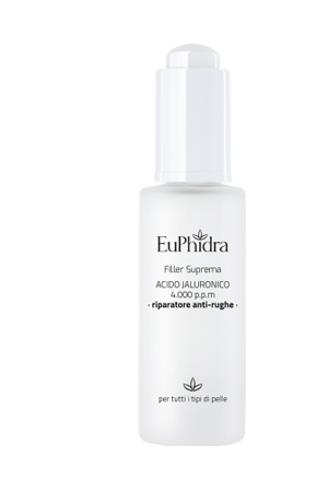 EUPHIDRA FILLER SUPREMA ACIDO JALURONICO 4000 PPM 30 ML - Farmacia Del Monaco