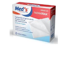 GARZA COMPRESSA MEDS FARMATEXA OCULARE 10 PEZZI - Farmacia Del Monaco