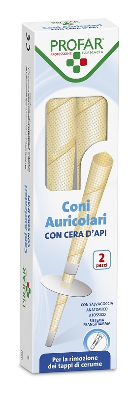 CONI AURICOLARI 2 PEZZI PROFAR - Farmacia Del Monaco