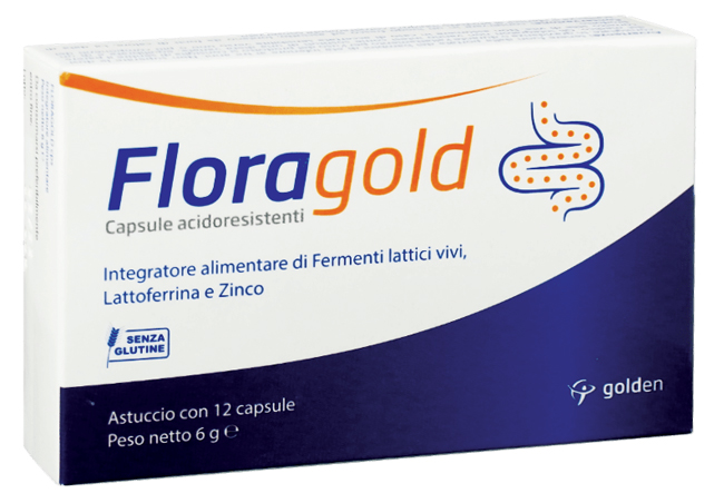FLORAGOLD 12 CAPSULE - Farmacia Del Monaco
